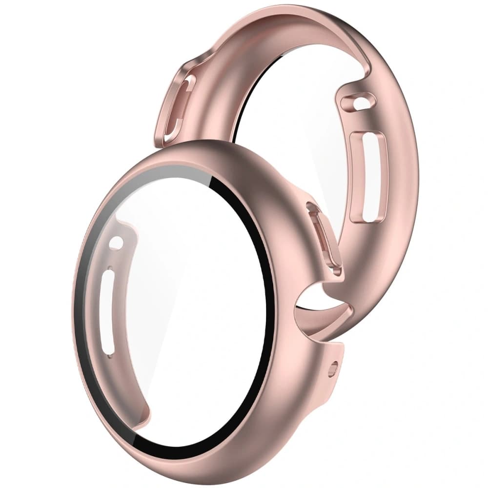 Bizon Case+Glass Uhr Google Pixel Watch 4 45mm roségold - 1