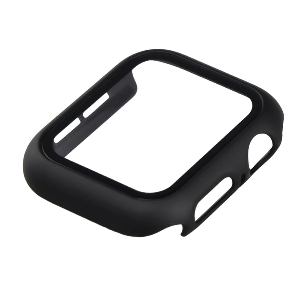 Bizon Case+Üveg Óra Apple Watch SE 3 / SE 2 / SE / 6 / 5 / 4 40mm matt fekete - 6
