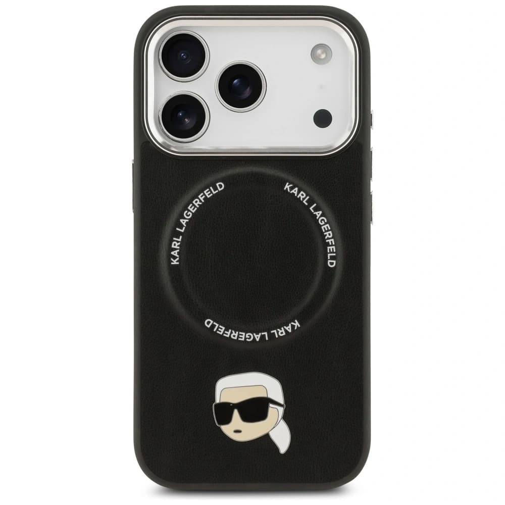 Karl Lagerfeld Karl Pin MagSafe Apple iPhone 17 Pro schwarz - 3