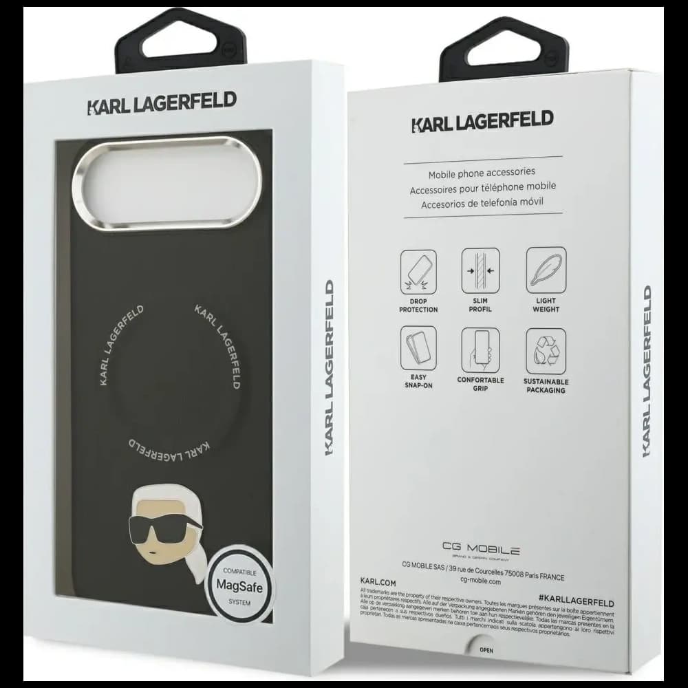 Karl Lagerfeld Karl Pin MagSafe Apple iPhone Air schwarz - 8