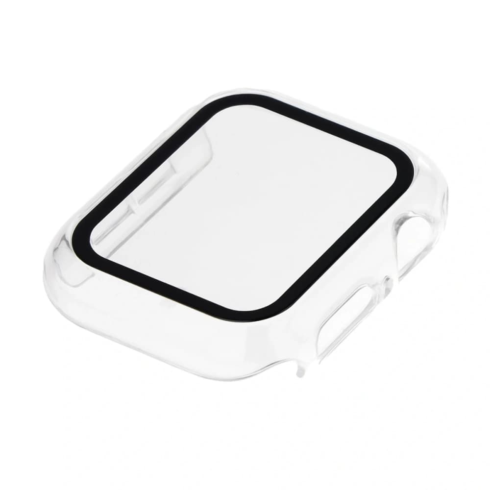 Bizon Case+Üveg Óra Apple Watch SE 3 / SE 2 / SE / 6 / 5 / 4 40mm átlátszó - 6