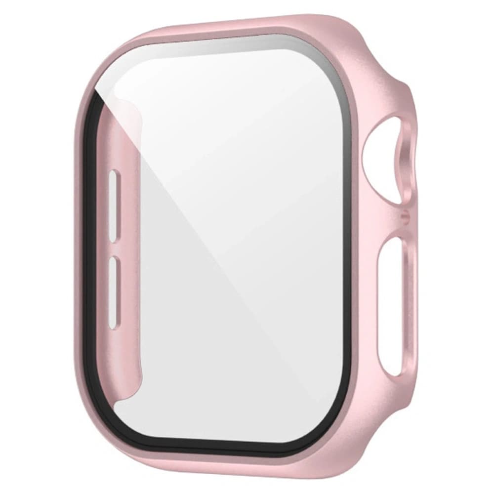 Bizon Case+Üveg Óra Apple Watch SE 3 / SE 2 / SE / 6 / 5 / 4 40mm rózsaarany - 3