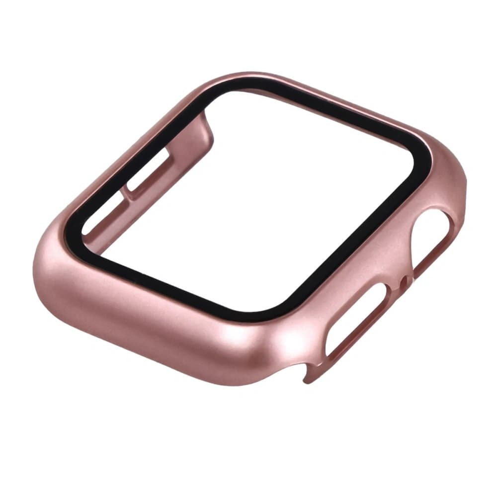Bizon Case+Üveg Óra Apple Watch SE 3 / SE 2 / SE / 6 / 5 / 4 40mm rózsaarany - 6