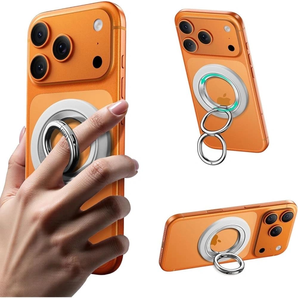 ESR Magnetický 360 Halolock MagSafe Telefonní kroužek Bílý - 1