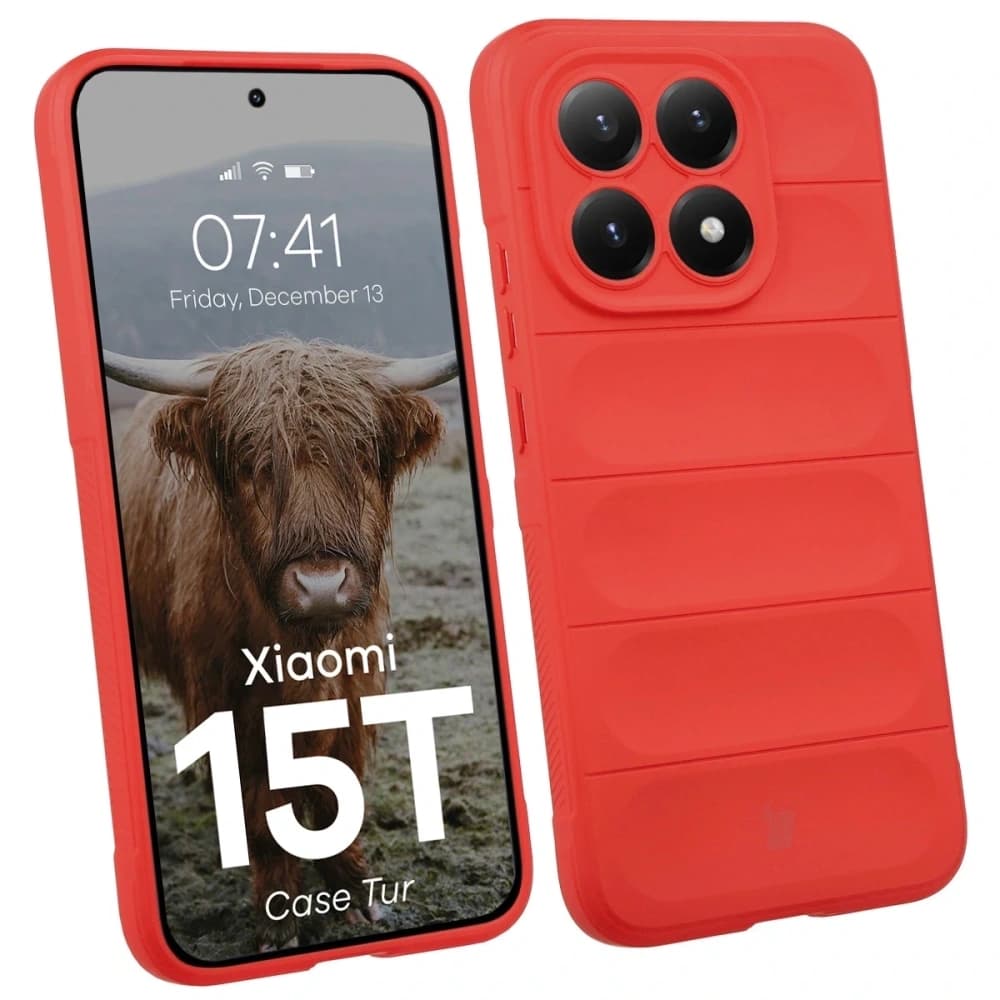 Bizon Case Tur Xiaomi 15T piros - 1