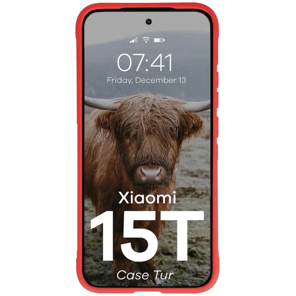 Bizon Case Tur Xiaomi 15T piros - 5