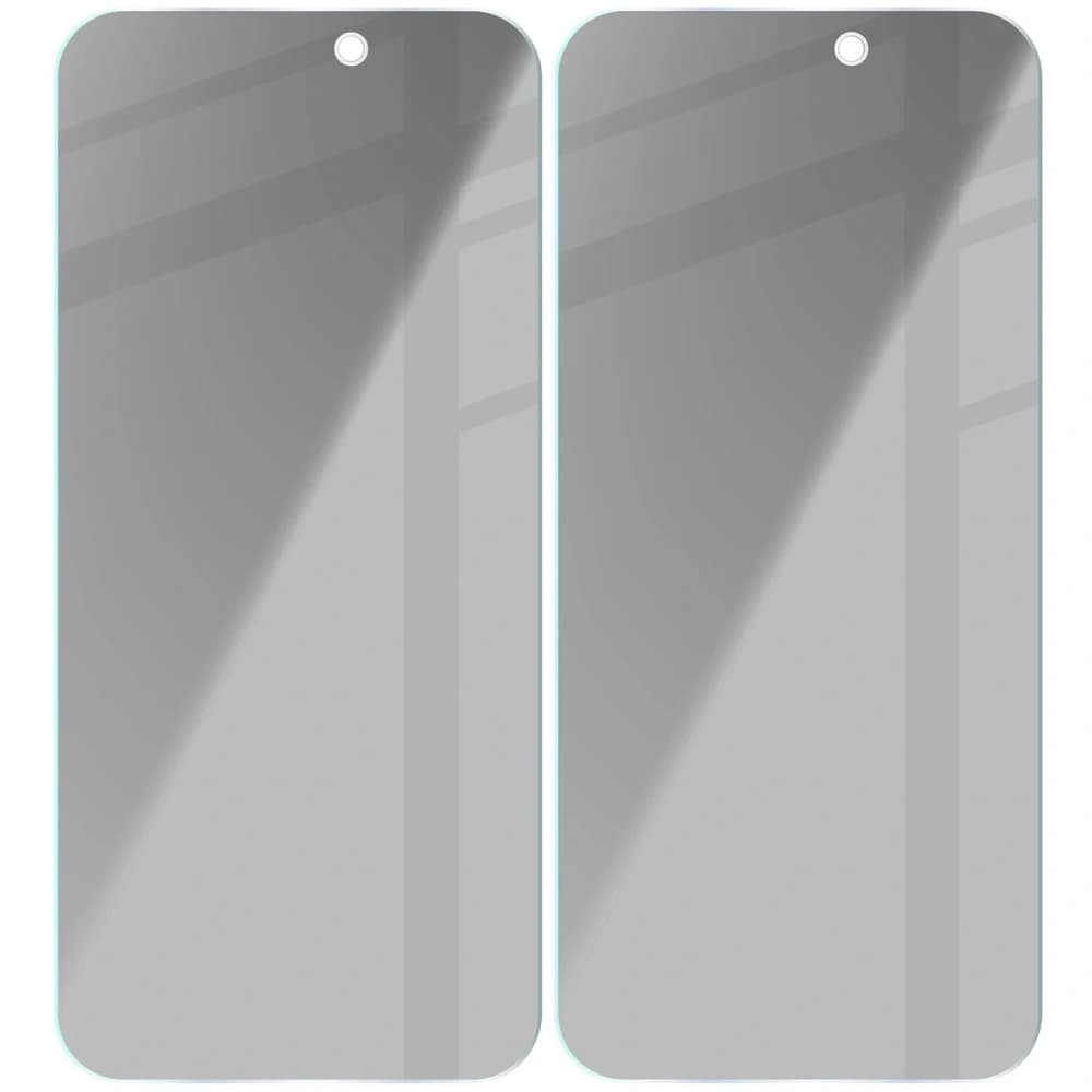 Bizon Glass Clear Shadow Duo Apple iPhone 17 / 17 Pro / 16 Pro tinted [2 PACK] - 4