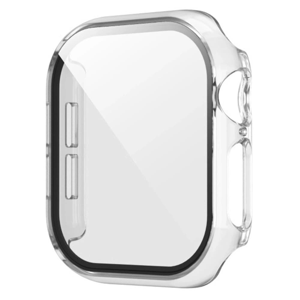 Bizon Case+Üveg Óra Apple Watch SE 3 / SE 2 / SE / 6 / 5 / 4 44mm átlátszó - 3