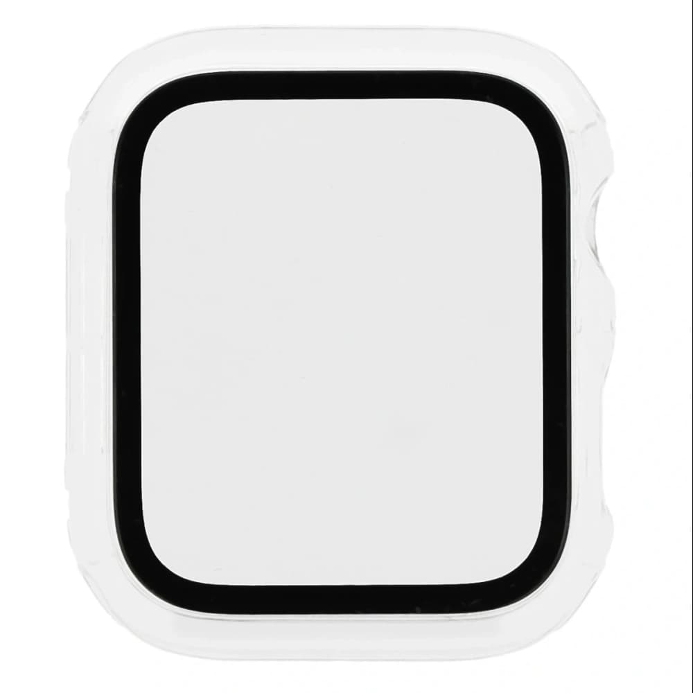 Bizon Case+Üveg Óra Apple Watch SE 3 / SE 2 / SE / 6 / 5 / 4 44mm átlátszó - 8