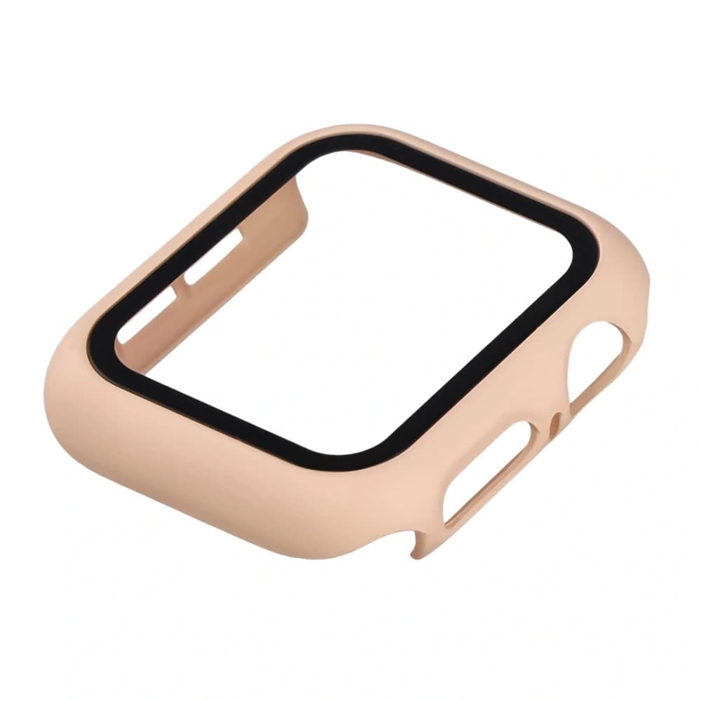 Bizon Case+Üveg Óra Apple Watch SE 3 / SE 2 / SE / 6 / 5 / 4 40mm matt rózsaszín - 6