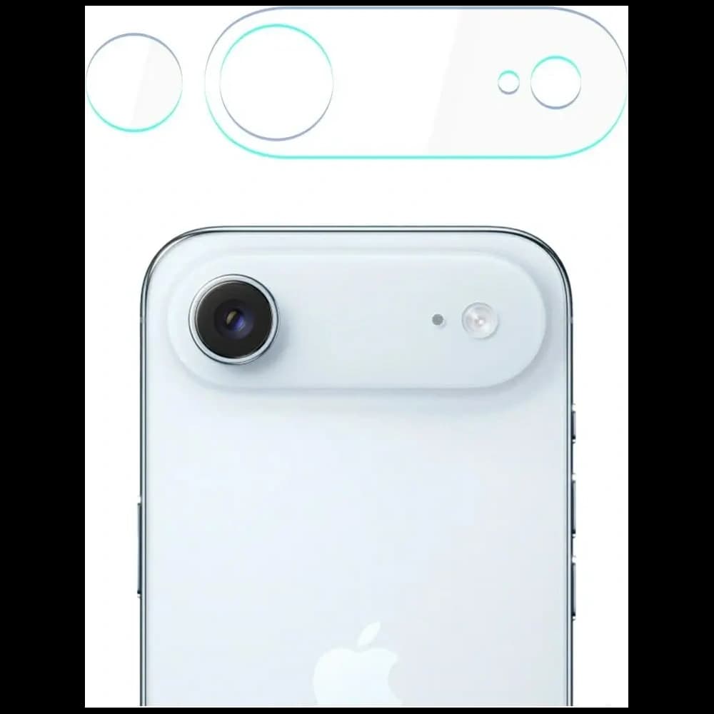 Szkło hybrydowe na obiektywy i wyspę aparatu 3MK Lens Protection do Apple iPhone Air - 1