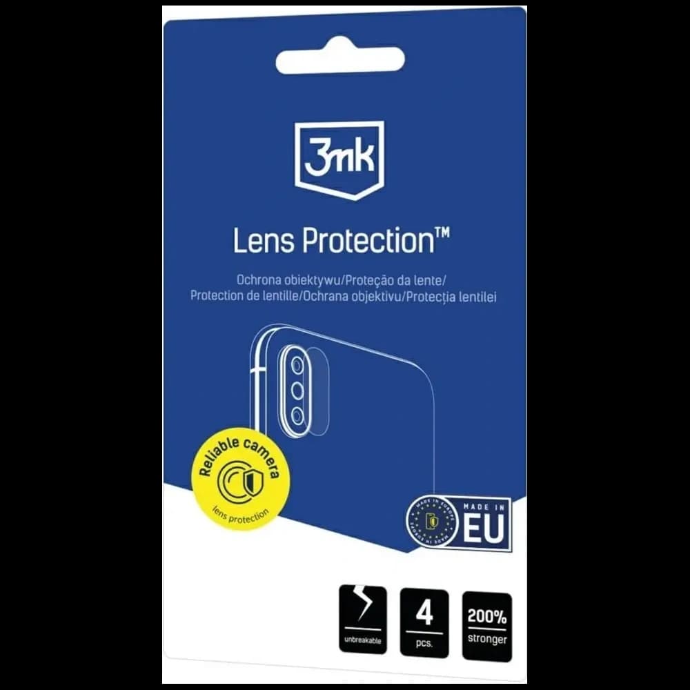 Szkło hybrydowe na obiektywy i wyspę aparatu 3MK Lens Protection do Apple iPhone Air - 6