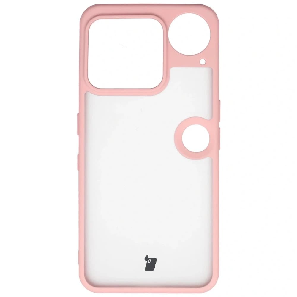 Bizon Case Angelo Nothing Phone (3) semi-transparent with a light pink frame - 2