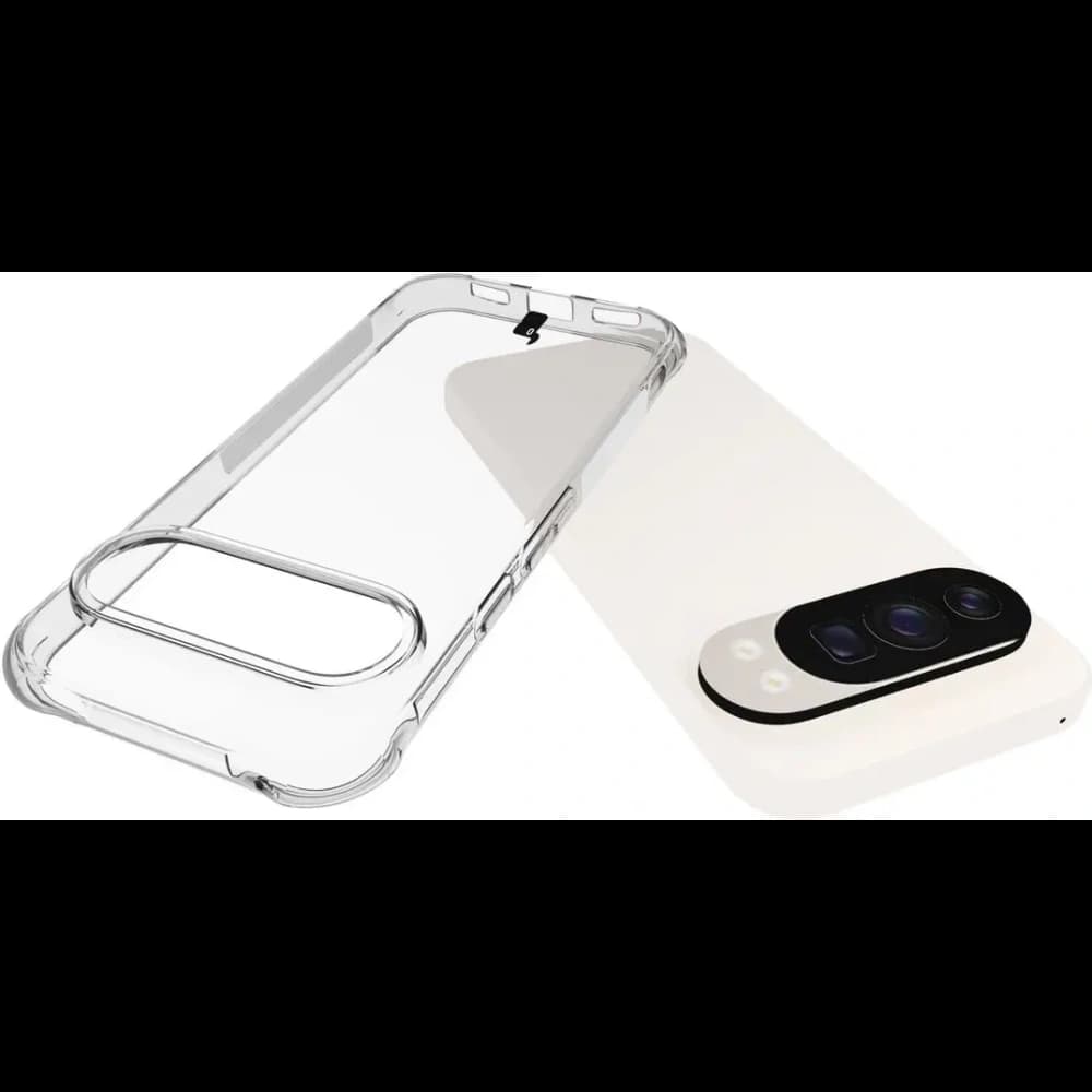 Bizon Case Clear Pack pouzdro + 2x tvrzené sklo + ochrana objektivu Google Pixel 10 - 5