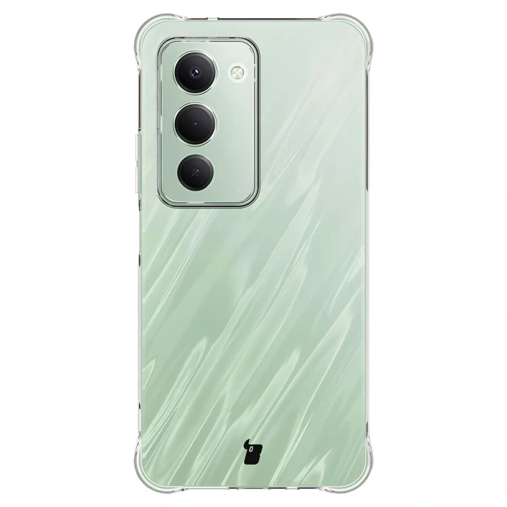 Bizon Case Clear Pack-Hülle + 2x gehärtetes Glas für Xiaomi Redmi 15 4G / 5G - 2