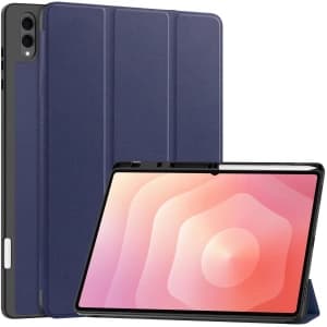 Bizon Case Tab Lizard Samsung Galaxy Tab S11 Ultra navy blue
