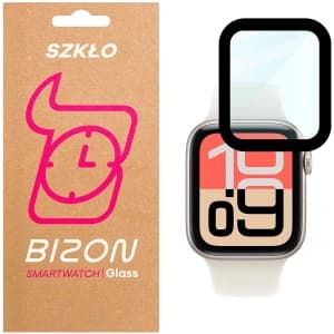 Bizon Üveg Óra Edge Hybrid Apple Watch SE 3 / SE 2 / SE / 6 / 5 / 4 40mm fekete