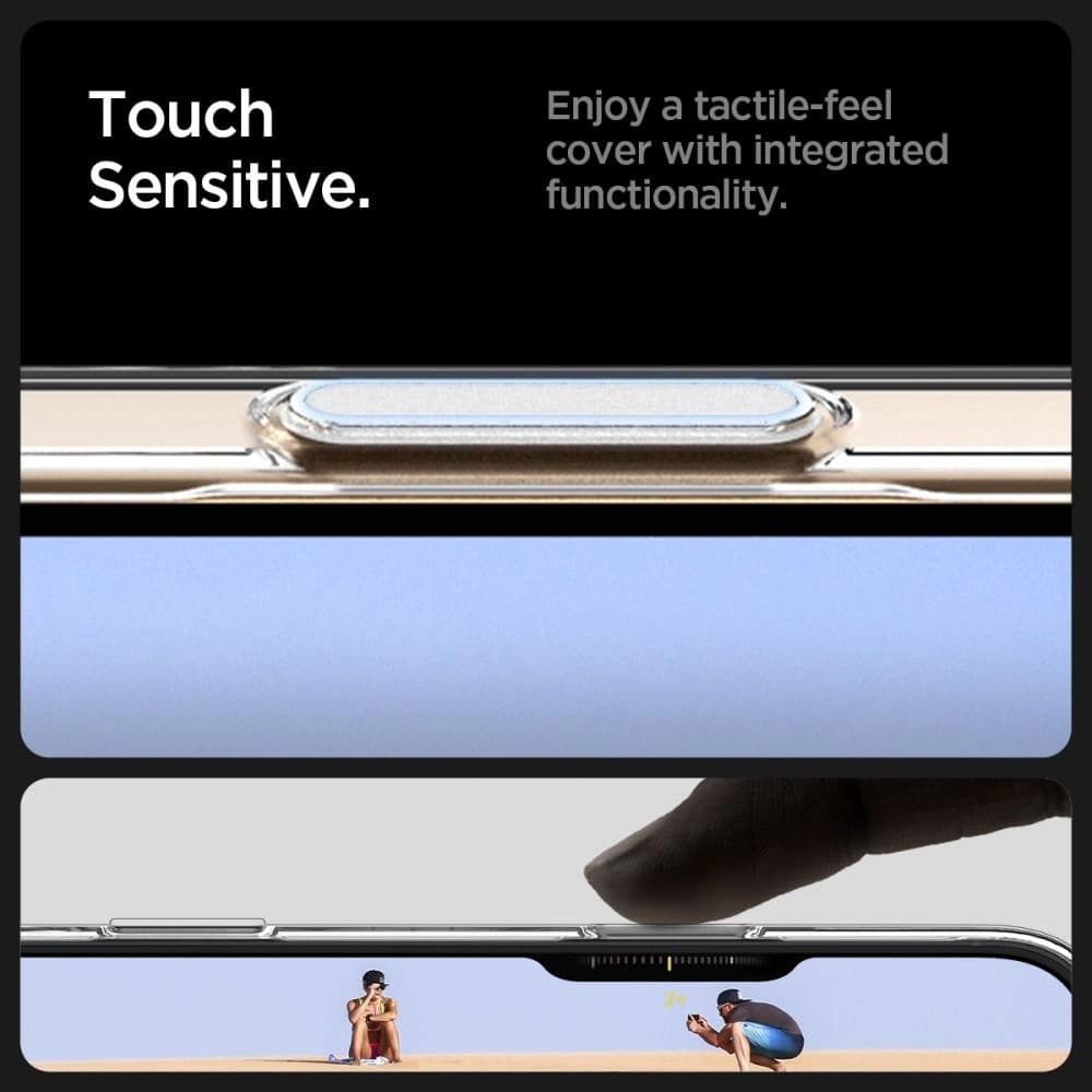 Spigen Thin Fit Mag MagSafe Apple iPhone 16 Pro Clear/white - 9