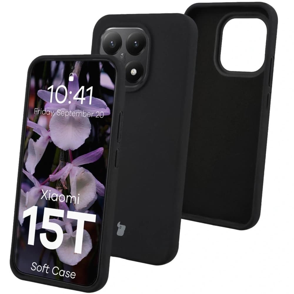 Bizon Soft Case Xiaomi 15T black - 1