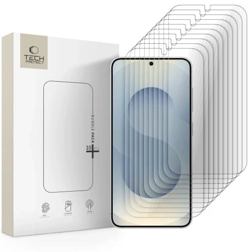 Tech-Protect Bundle Glass Samsung Galaxy S24 / S25 Transparent [10 PACHET]