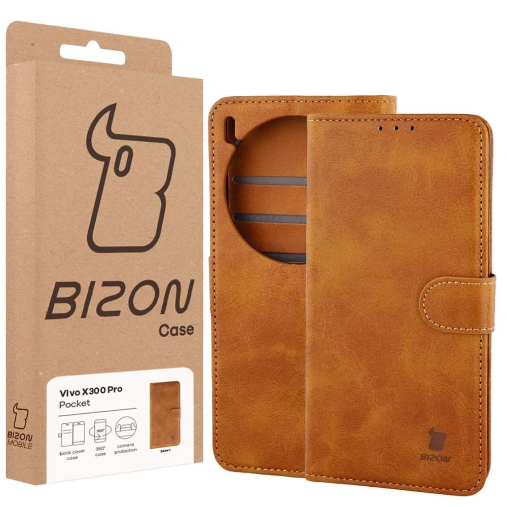 Bizon Case Pocket Vivo X300 Pro barna - 6