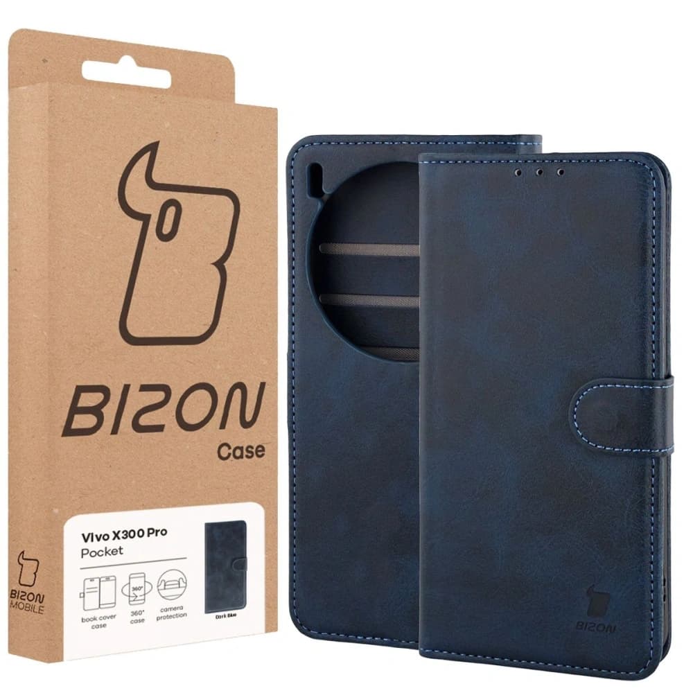 Bizon Case Pocket Vivo X300 Pro sötétkék - 6