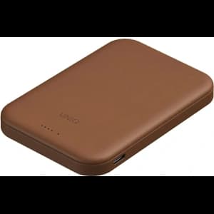 UNIQ Lyden Lexa mágneses Powerbank 5000mAh PD USB-C MagSafe karamell