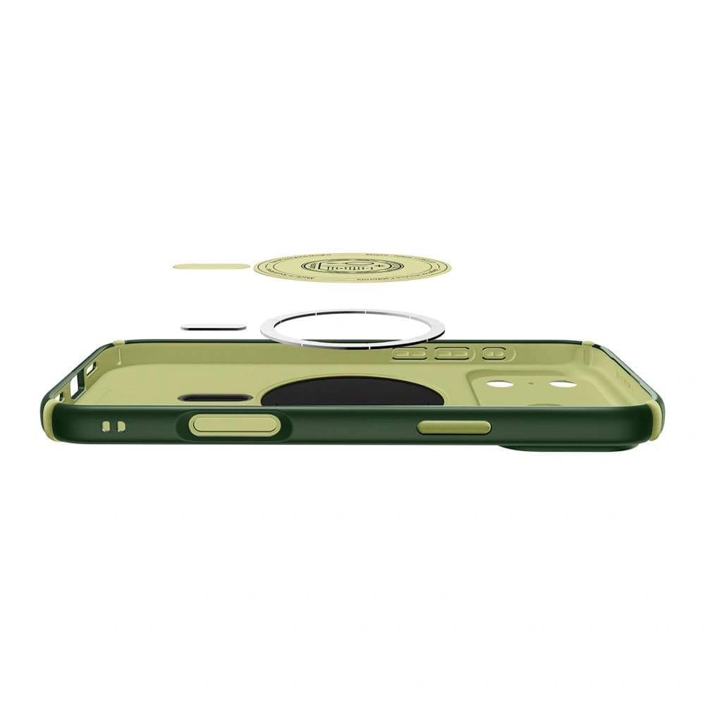 Etui Spigen Nano Pop Hybrid Mag MagSafe do Apple iPhone 17 Pro Max Avo Green - 7