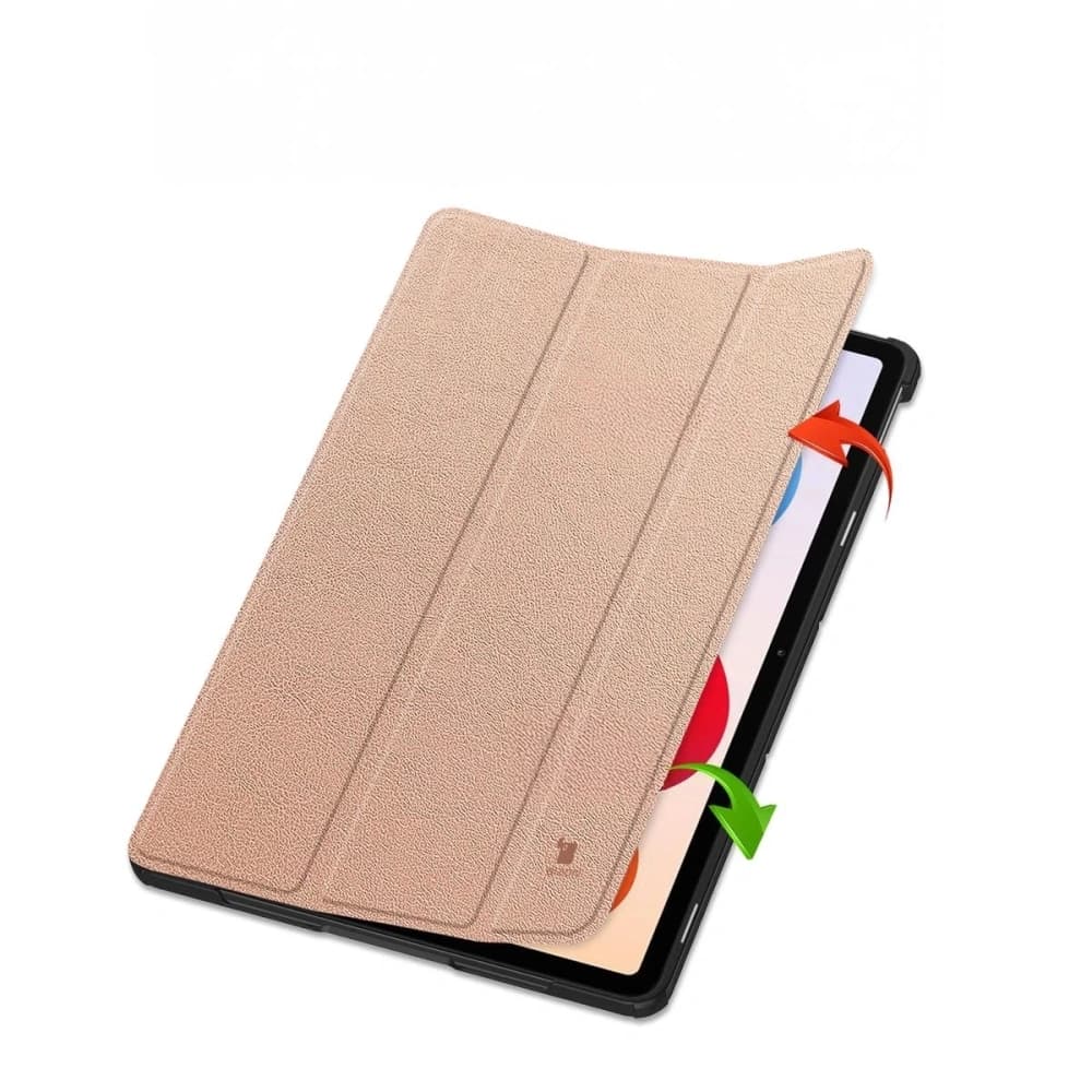 Etui z klapką Bizon Case Tab Croc do Xiaomi Redmi Pad 2 Pro różowozłote - 6