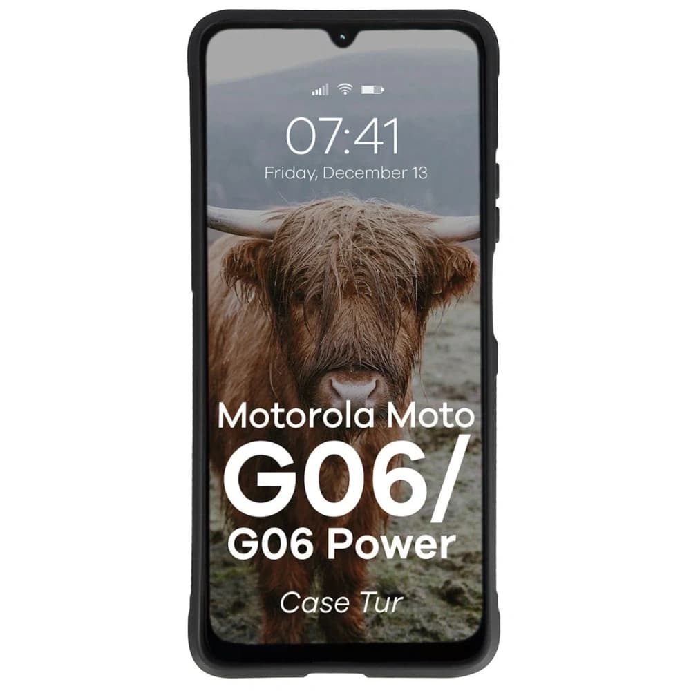 Etui dur Bizon Case Tur pentru Motorola Moto G06 4G / G06 Power 4G negru - 5