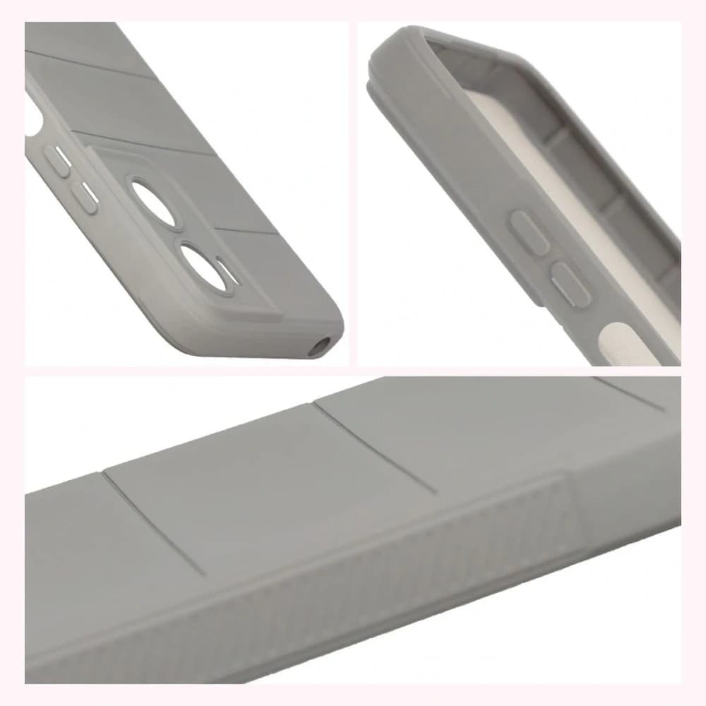 Etui dur Bizon Case Tur pentru Motorola Moto G06 4G / G06 Power 4 gri deschis - 7