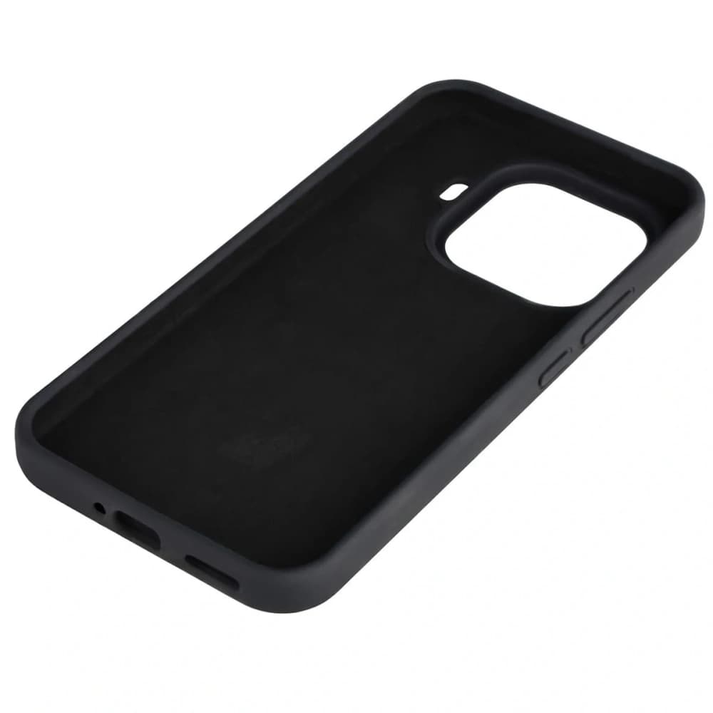 Silikon Etui Bizon Soft Case für Xiaomi 15T Pro schwarz - 4