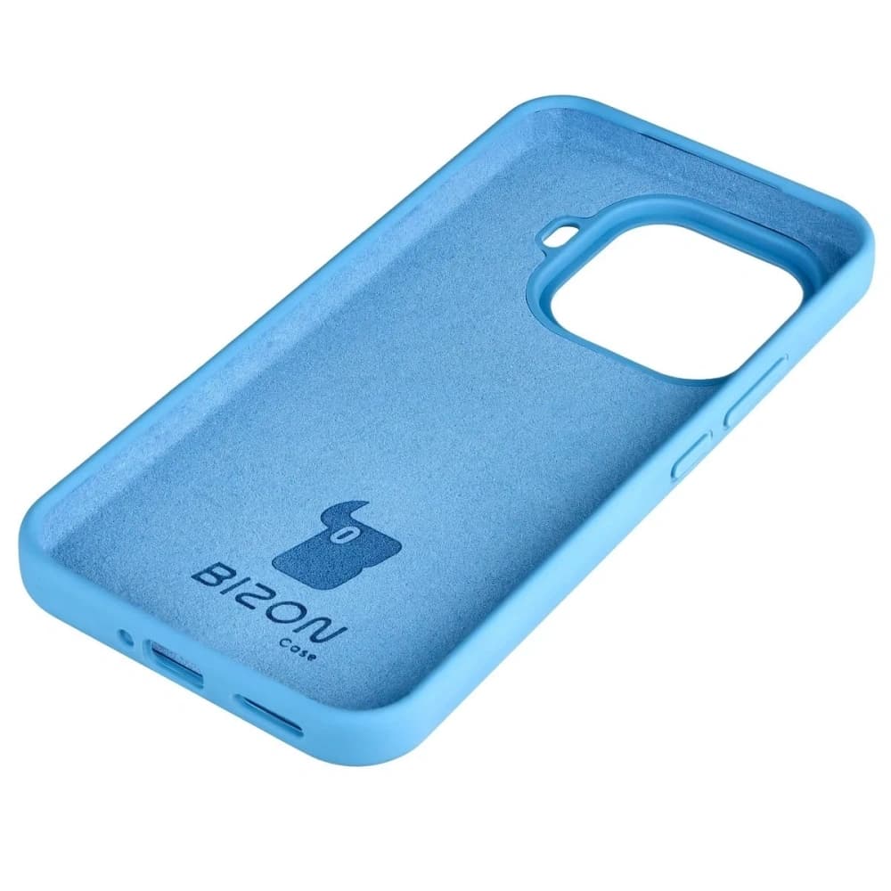 Silikon Etui Bizon Soft Case für Xiaomi 15T Pro blau - 4