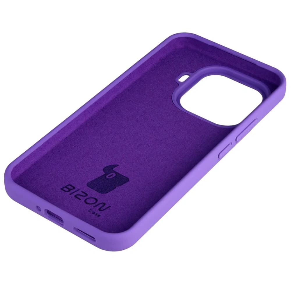 Szilikon tok Bizon Soft Case Xiaomi 15T Pro-hoz lila - 4