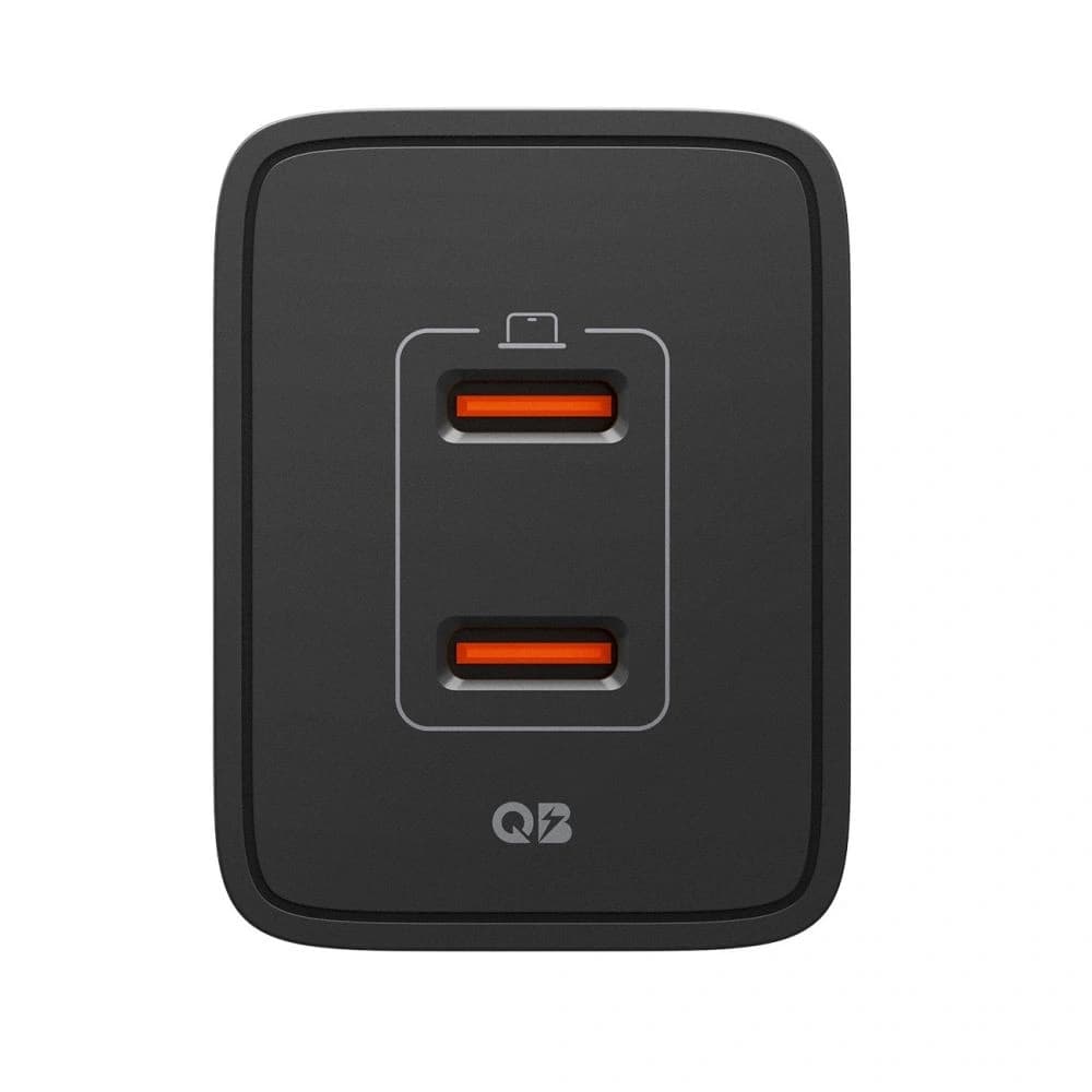 Spigen Essential EE472EU 2xUSB-C Netzladegerät 47W Schwarz - 2