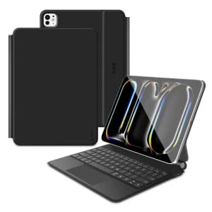 Etui z klawiaturą Tech-Protect SmartCase Magnetic + Keyboard do Apple iPad Pro 11” 2024/2025 Black