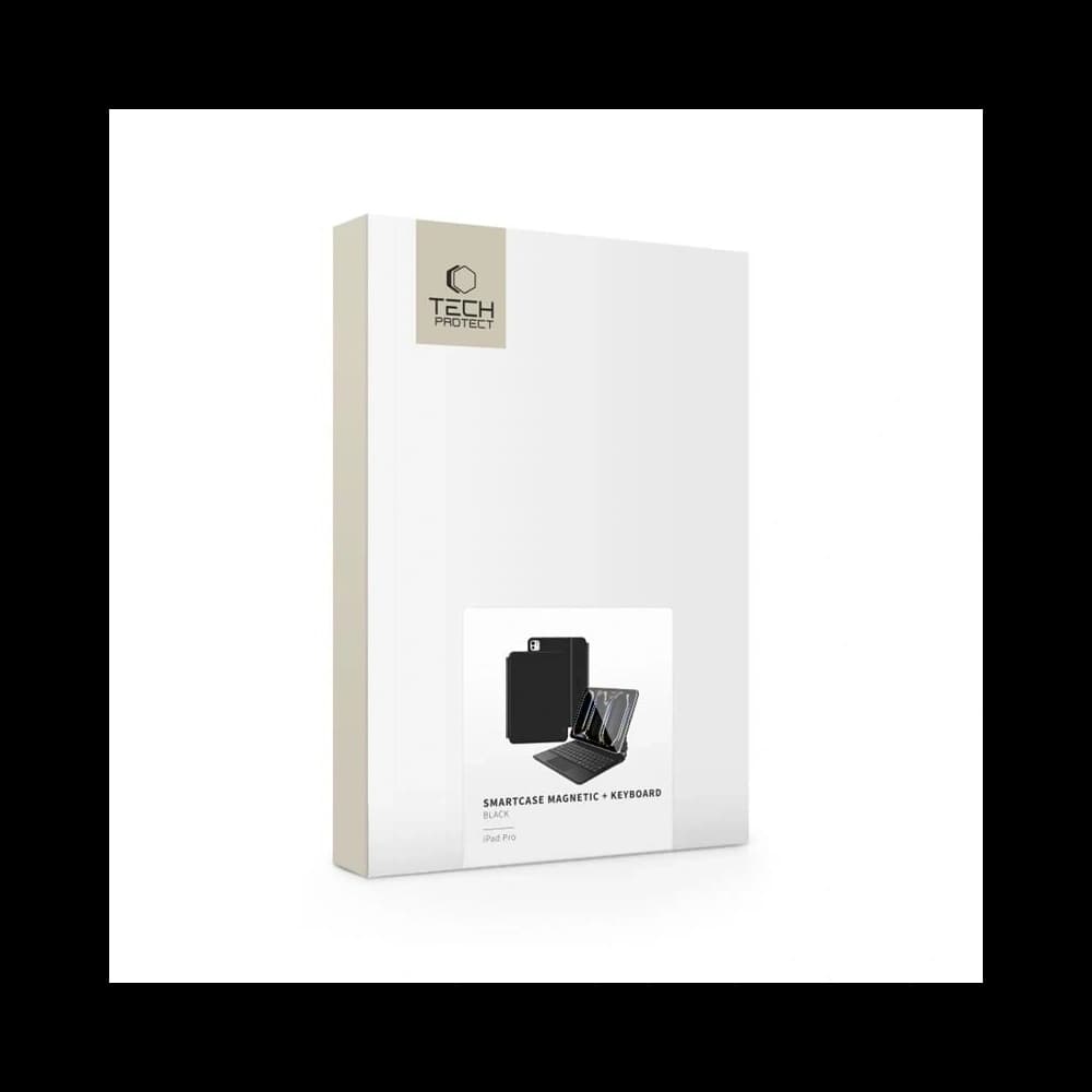 Etui z klawiaturą Tech-Protect SmartCase Magnetic + Keyboard do Apple iPad Pro 11” 2024/2025 Black - 12