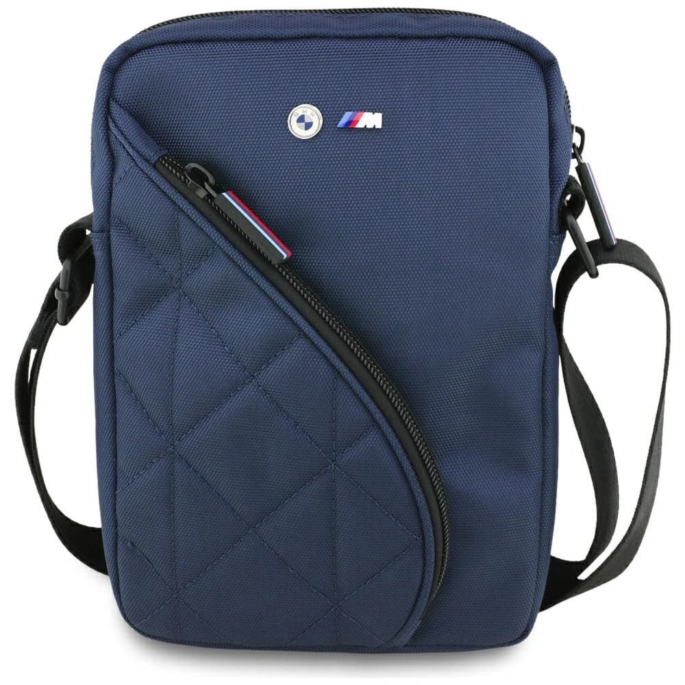 Torba BMW Nylon Pockets&Metal Logo 8" granatowy - 1
