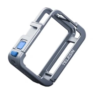 Telesin metal housing for DJI Osmo Action 5 blue