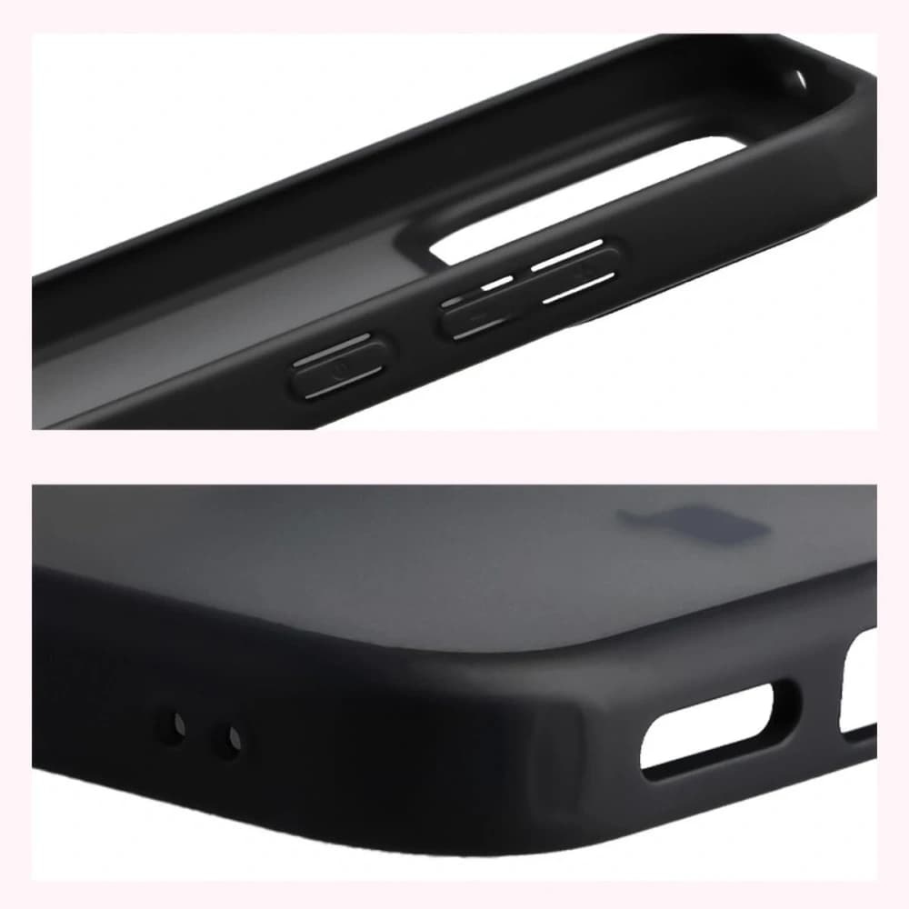 Etui Bizon Case Angelo do Xiaomi POCO F8 Pro przydymione z czarną ramką - 4