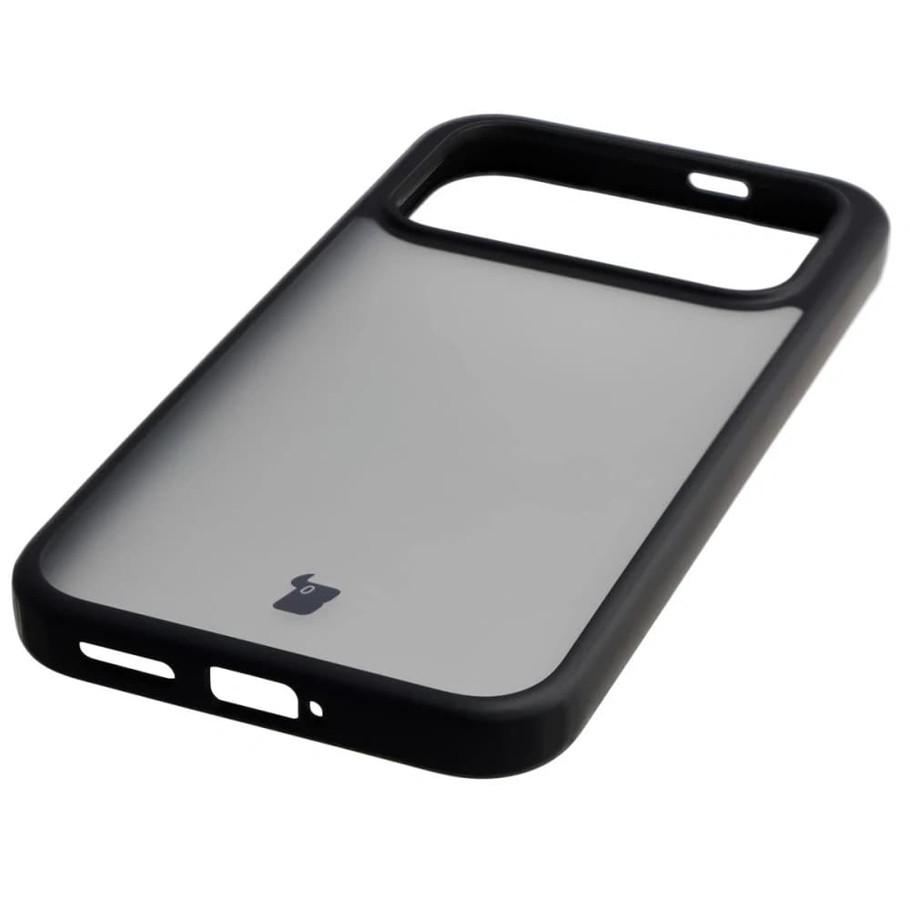 Etui Bizon Case Angelo do Xiaomi POCO F8 Pro przydymione z czarną ramką - 5