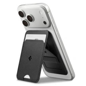 Spigen S314-1 Suport Tripod Slim Fold MagSafe Universal Magnetic pentru Carduri Negru