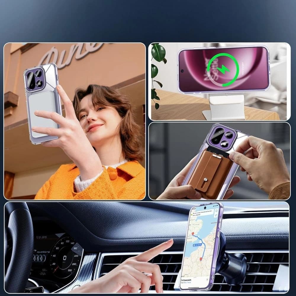 Tech-Protect Flexair Hybrid MagSafe OnePlus 15 Klar - 5