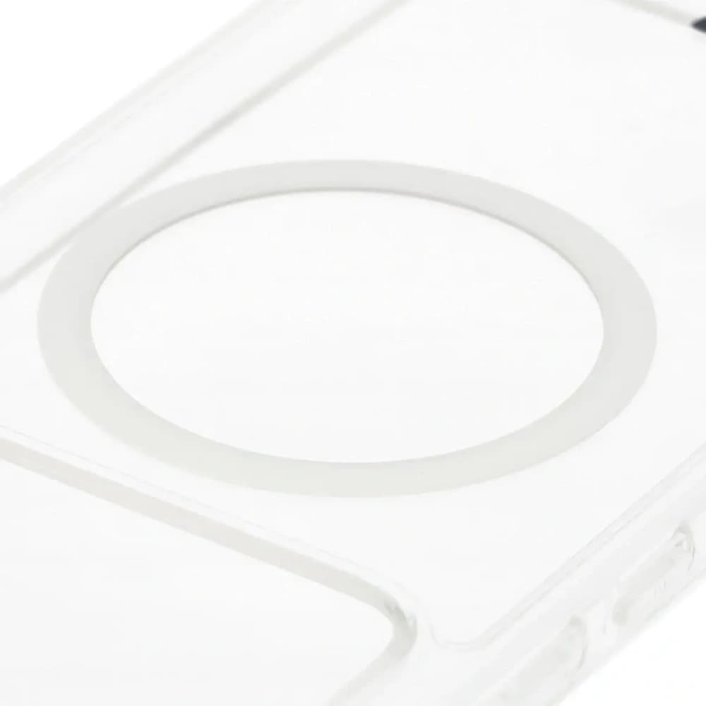 Etui z pierścieniem magnetycznym Bizon Case CrystalO do Xiaomi POCO F8 Pro przezroczyste - 3