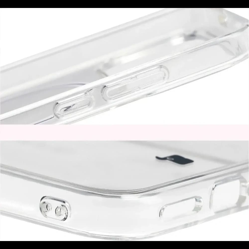 Etui z pierścieniem magnetycznym Bizon Case CrystalO do Xiaomi POCO F8 Pro przezroczyste - 5