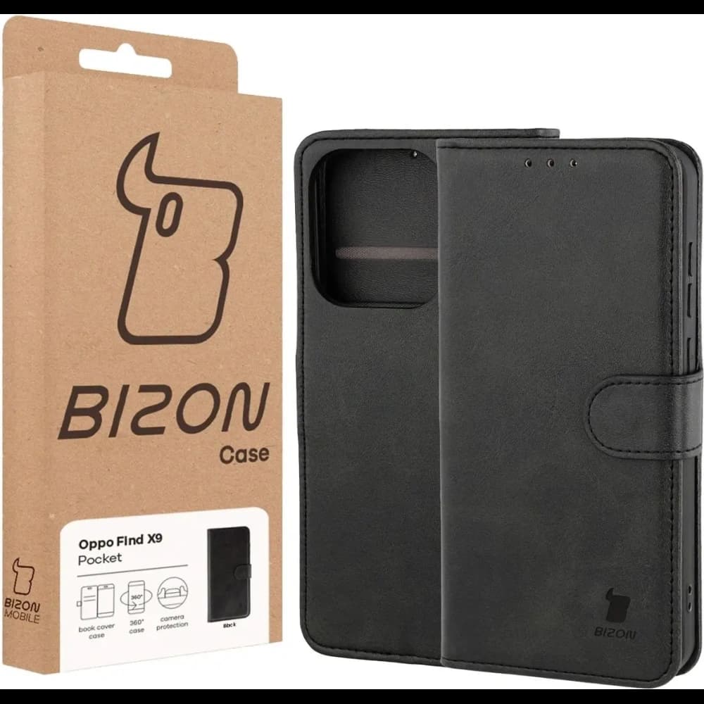 Bizon Case Pocket Oppo Find X9 black - 6
