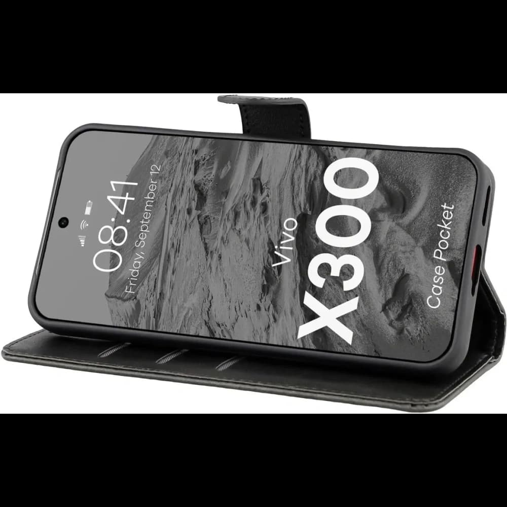 Bizon Case Pocket Vivo X300 fekete
 - 5