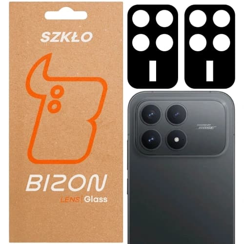 Szkło na aparat Bizon Glass Lens do Xiaomi POCO F8 Pro [2 PACK]