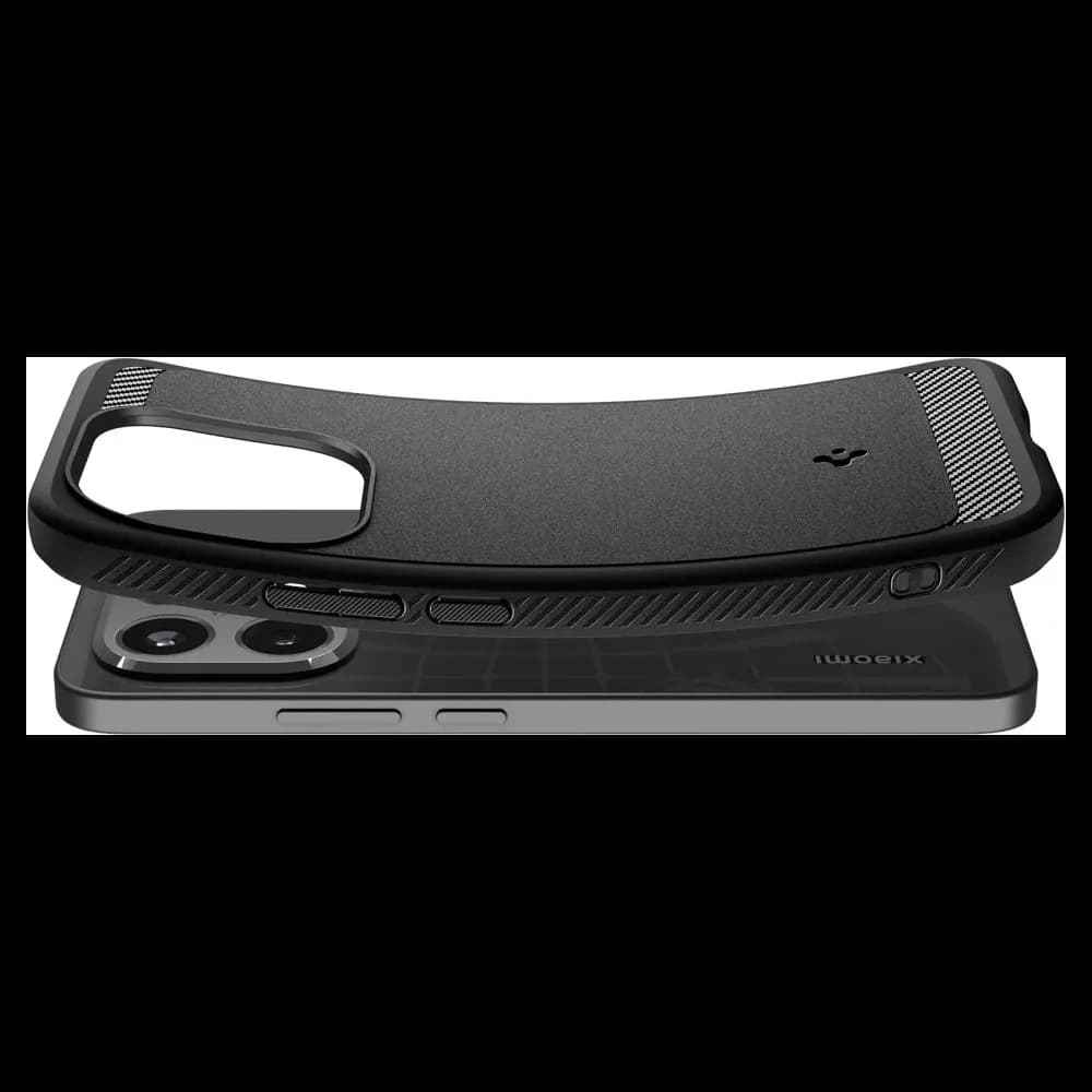Spigen Rugged Armor Xiaomi 15T Matt Fekete
 - 7