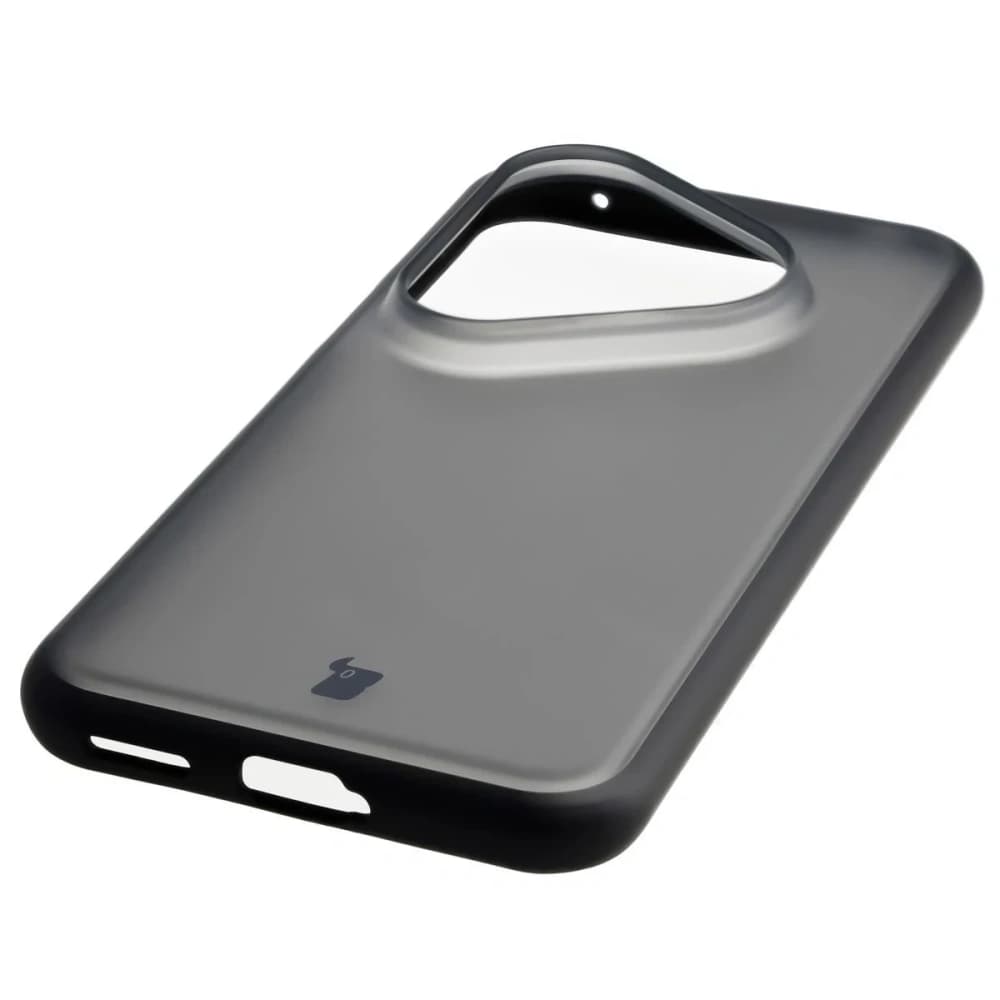 Bizon Case Angelo Huawei Pura 80 Pro / Pro Plus füstös fekete kerettel
 - 5
